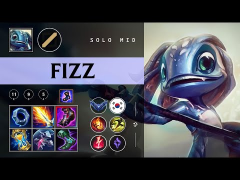 Fizz Mid vs Akali - KR Diamond Patch 26.01