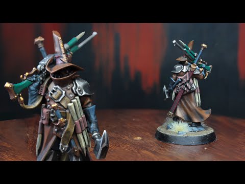 Speedpainting Warhammer Quest Cursed City: Jelsen Darrock