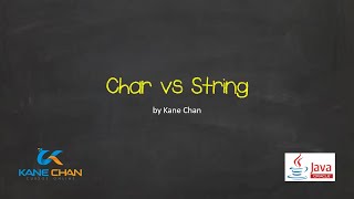 Qual a diferença entre o tipo char vs String em Java