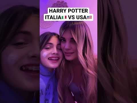 HARRY POTTER - ITALIA🇮🇹 VS USA🇺🇸 CHALLENGE - iPantellas & Martina Ragozza