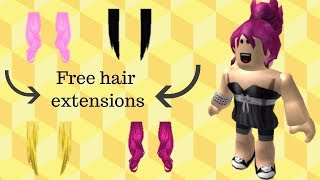 How To Get Free Hair Extensions Roblox