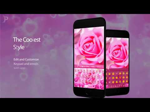 Roseate Petal Keyboard Theme Video