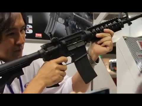 [Pulse Japan] Tokyo Marui M4A1 MWS GBB, Shizuoka Hobby Show 2014