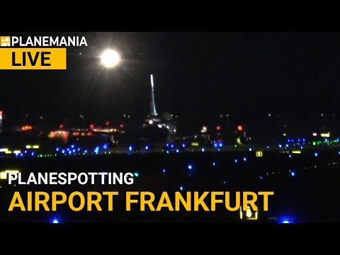 LIVE: Frankfurt Planespotting: Sonntag Abend Teil1 mit Planemania.TV