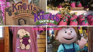 Knott's Taste of Boysenberry Food Festival!! We had a Blast!!!