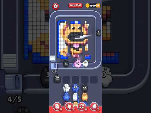 Pixel Flow Level 2762 Walkthrough