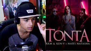 Rkm &amp; Ken-Y ❌ Natti Natasha - Tonta [Official Video] Reaccion !