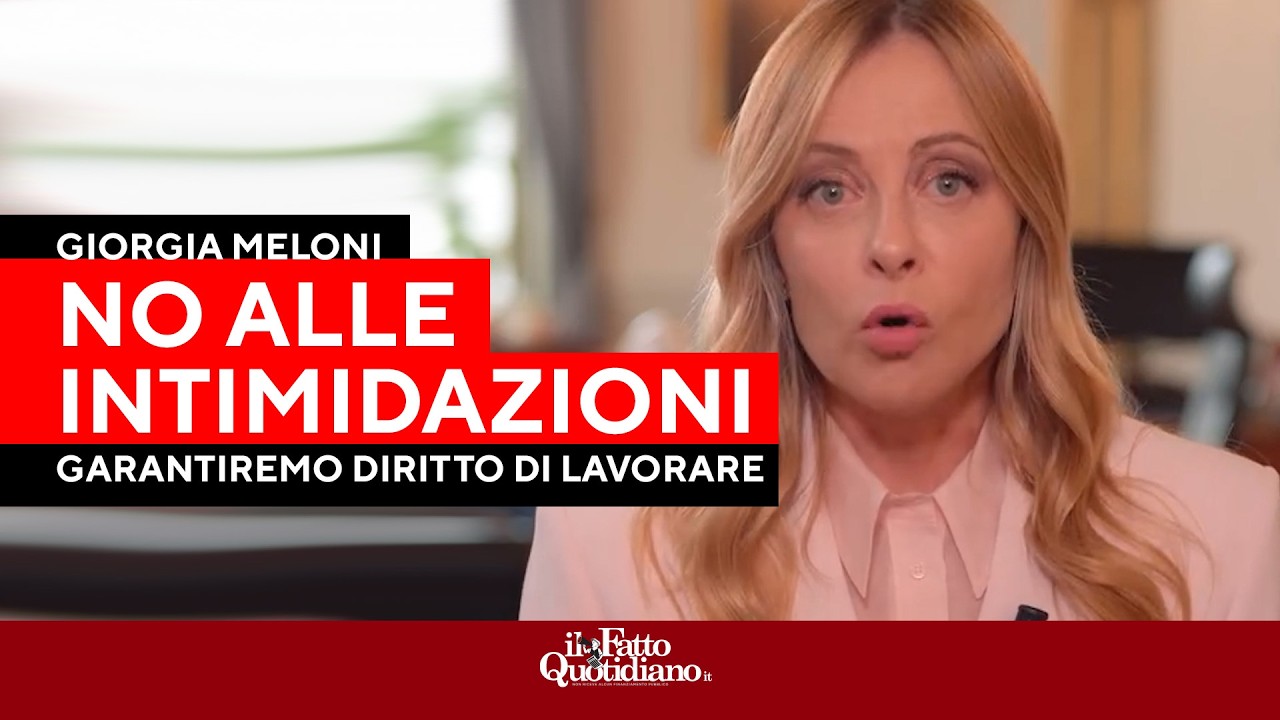 Dal cdm 105 milioni per l'autotrasporto, Meloni: "No alle intimidazioni, ripristino della legalità"