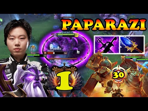 PAPARAZI #1 VOID SPIRIT VERT HARD GAME VS GRAND MASTER TIER TECHIES MINES EVERYWHERE | DOTA2ORBS