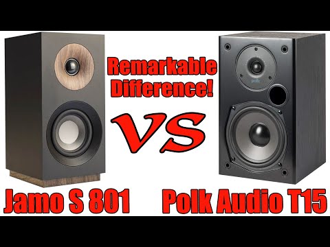 Jamo S 801 vs Polk Audio T15 with Marantz PM7000N | Remarkable Difference!