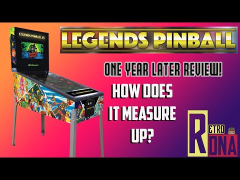 AtGames Legends Pinball Review 1 year later!