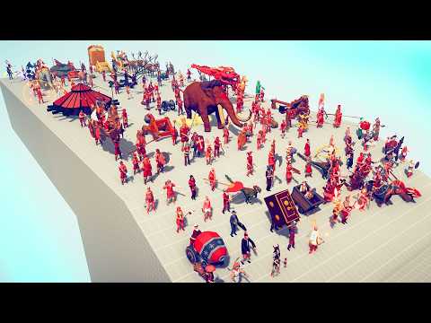 200x RAPID MUSKETEERS vs ALL FACTION | TABS - Totally Accurate Battle Simulator