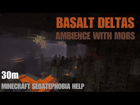 Minecraft Haunted Mansion: Basalt Deltas Ambience