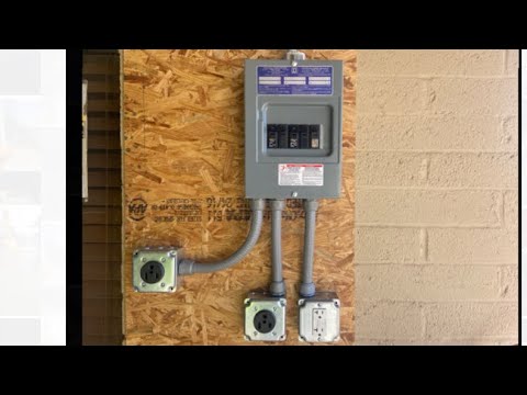 installing a 100 amp sub panel
