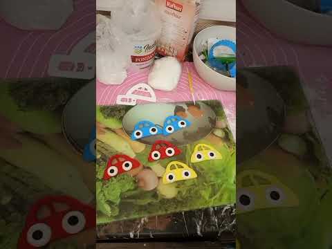 car theme cake by Aliyanazeer.