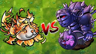 PvZ Fusion Challenge! - Fast Bullet Plant Vs Ultimate Obsidian Giant