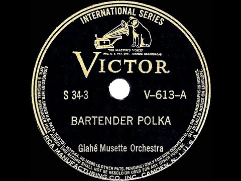 1940 Will Glahe - Bartender Polka