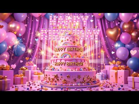 Sweet Happy Birthday Song for Someone Special 💖 Lovely Birthday Video
