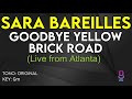 Sara Bareilles - Goodbye Yellow Brick Road (Live from Atlanta) - Karaoke Instrumental