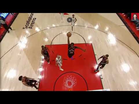 Chris Boucher takes flight from just inside the free throw line for massive DUNK 🔥 #torontoraptors
