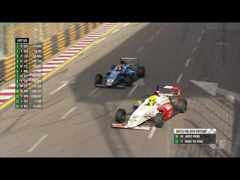 マカオグランプリ 2021 フォーミュラ４Day2のハイライト動画