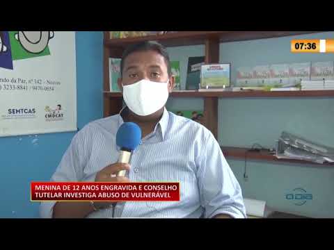 Menina de 12 anos engravida e Conselho Tutelar investiga abuso de vulneraÌvel 28 08 20