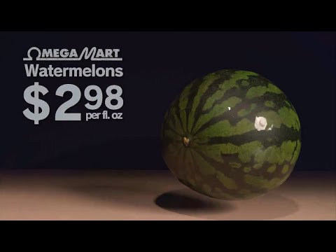 Never-Aired Omega Mart Commercials: "Water-Melons"