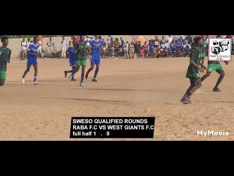 RABA FC VS WEST GIANTS SECOND HALF (SWESO QUALIFIERS 2025)