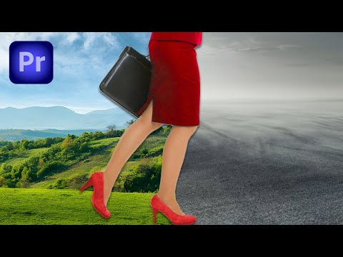 How To Make a Walk By Transition in Premiere Pro