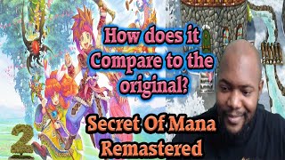 Secret of Mana Remake Gameplay Walkthrough Part 2 - No Commentary