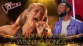 Top 10 OSCAR WINNING songs on The Voice 2022 Video