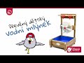 Dřevěný dětský vodní mlýnek Classic World
