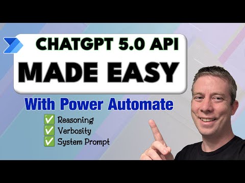ChatGPT 5.0 API: Power Automate Tips ChatGPT 5.0 API: Power Automate Tips