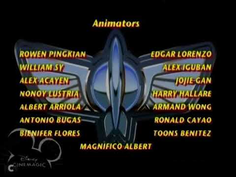 Buzz lightyear of star command credits