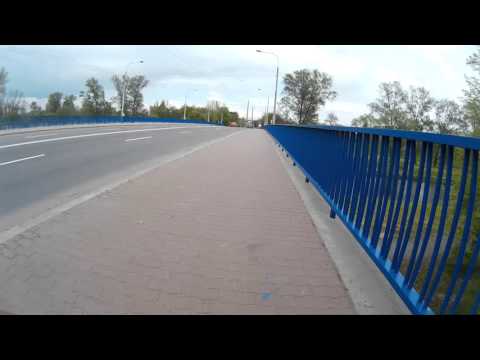 Cyklostezka Komenského sady Ostrava 8.5.2016