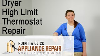 Replacing Dryer High Limit Thermostat - WP3977767, 3977767, AP3131941, PS351925, 898078