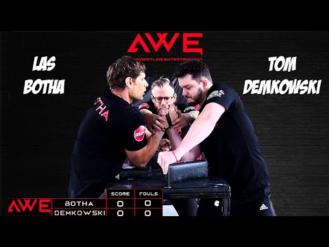 AWE: Las "Berserker" Botha vs Tom Demkowski