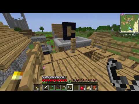 Sezon 8 Minecraft Modlu Survival Bölüm 4 - Kuleyi Patlattım