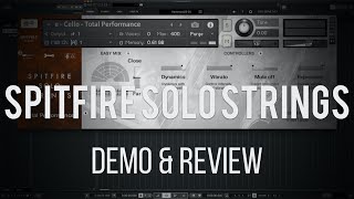 Video thumbnail for Spitfire Solo Strings | Demo & Review by HIFIMIDI