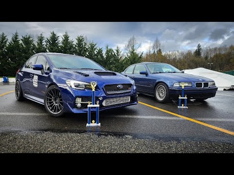 My First RWD Class Podium! 🏆🥉 E36 318ti Evergreen Speedway 04/16/23