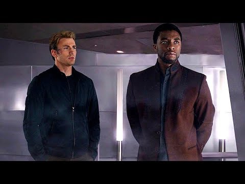Steve Rogers & T'Challa - Wakanda Scene (End Credits) Captain America: Civil War - Movie CLIP HD
