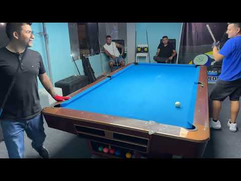 Cristopher Tevez/ Gerson Martinez vs Jesus Crovetto/Edgard Vallenas, pool y biillas en pareja.