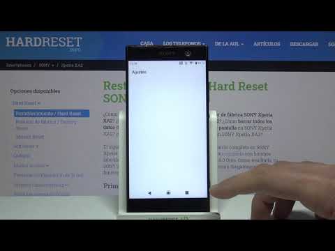 Cómo ver el IMEI y el número de serie en SONY Xperia XA2 - verificar IMEI
