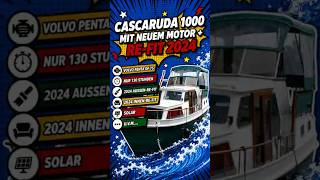 Neues HERZ für Yacht und RE-FIT2024 Stahlyacht Entspannung auf dem Wasser! #boot #bootfahren #yacht