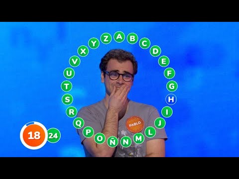 Pablo, a una palabra de completar 'El Rosco' de Pasapalabra