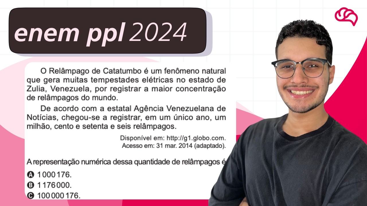 Resolução em Vídeo — Questão 139 ENEM 2024 PPL