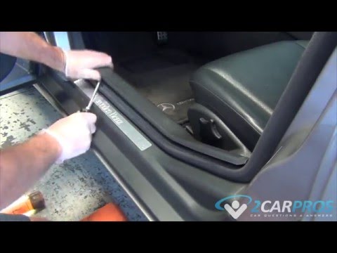 Kick Panel Removal Mercedes-Benz C230 2001-2007
