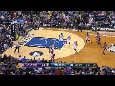 Ronnie Price Highlights Lakers vs. Timberwolves 12.14.2014 - 2 Points, 2 Assists