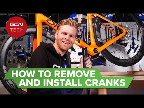 How To Remove And Install Bicycle Cranks | Road Bike Crankset Removal & Replacement