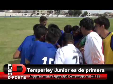 SEGUNDA CERCADO: TEMPERLEY JUNIOR SUBIÓ A PRIMERA DIVISIÓN